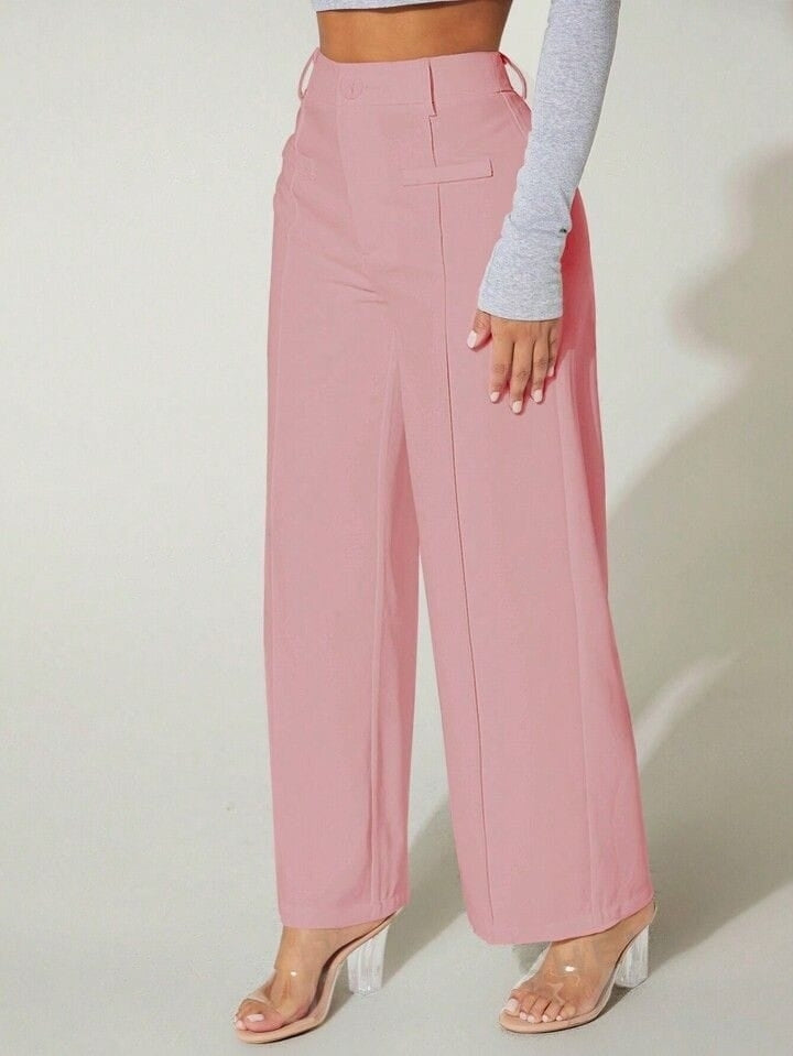 Pantalon Elegante Rosa