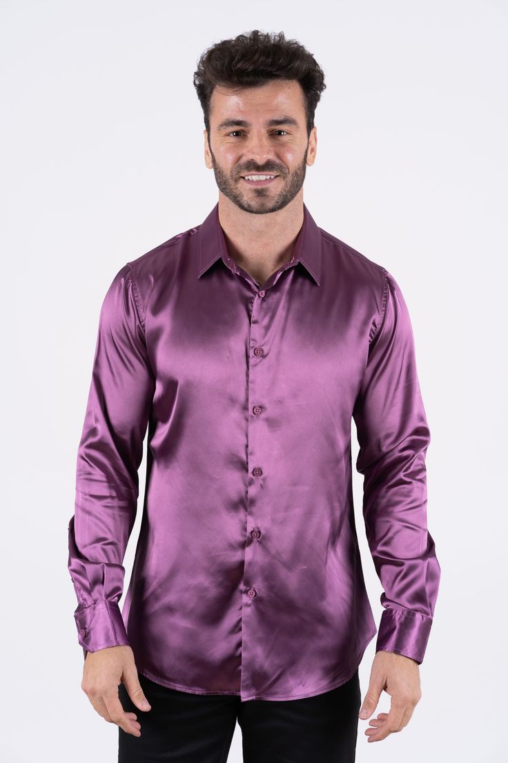 Camisa Hombre Uva