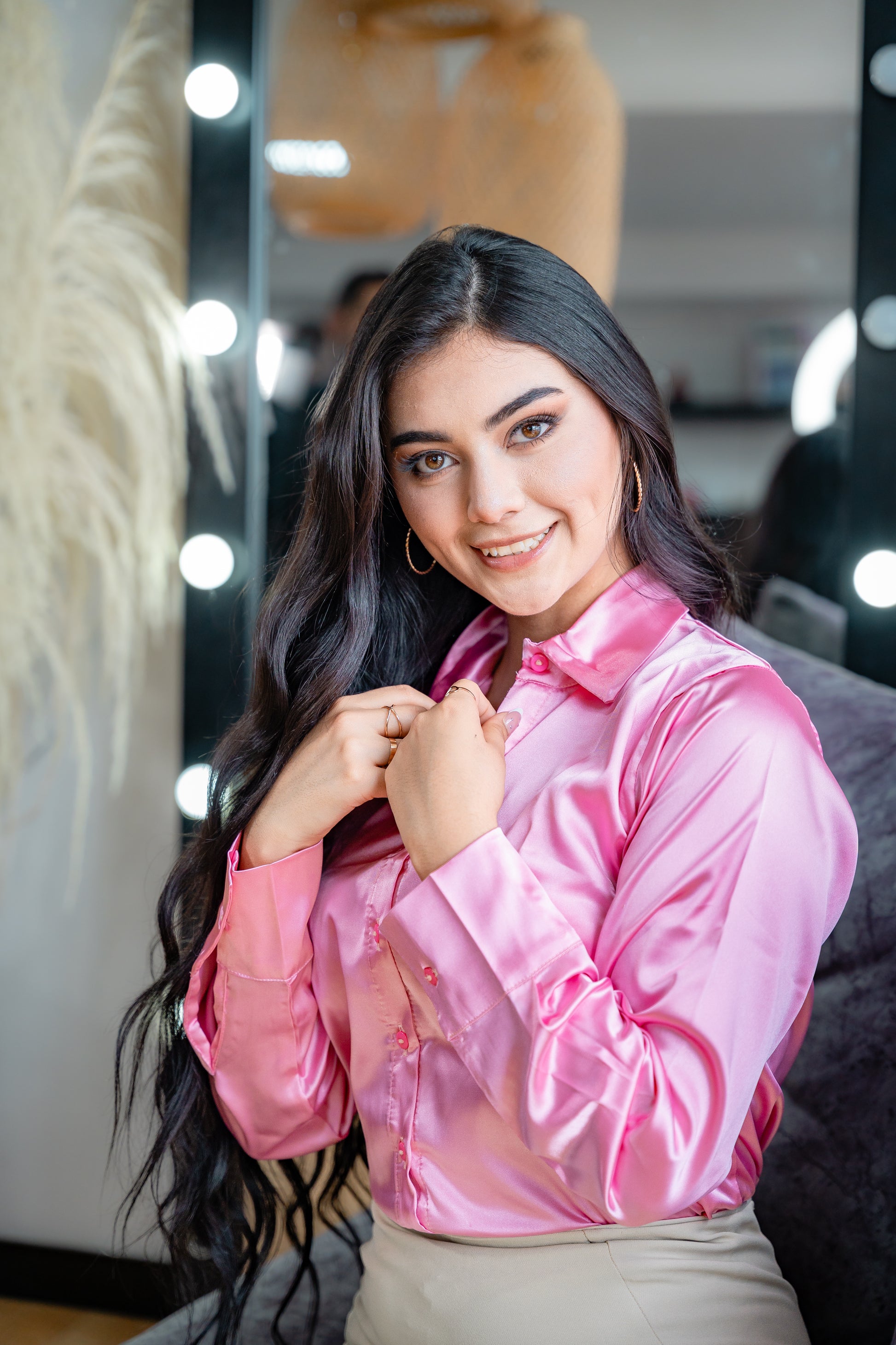 Blusa en Satin