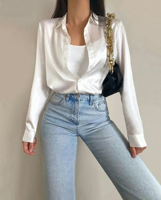 Blusa en Satin