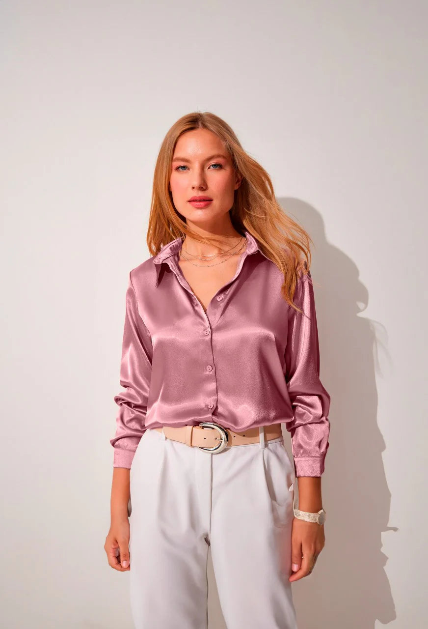 Blusa en Satin