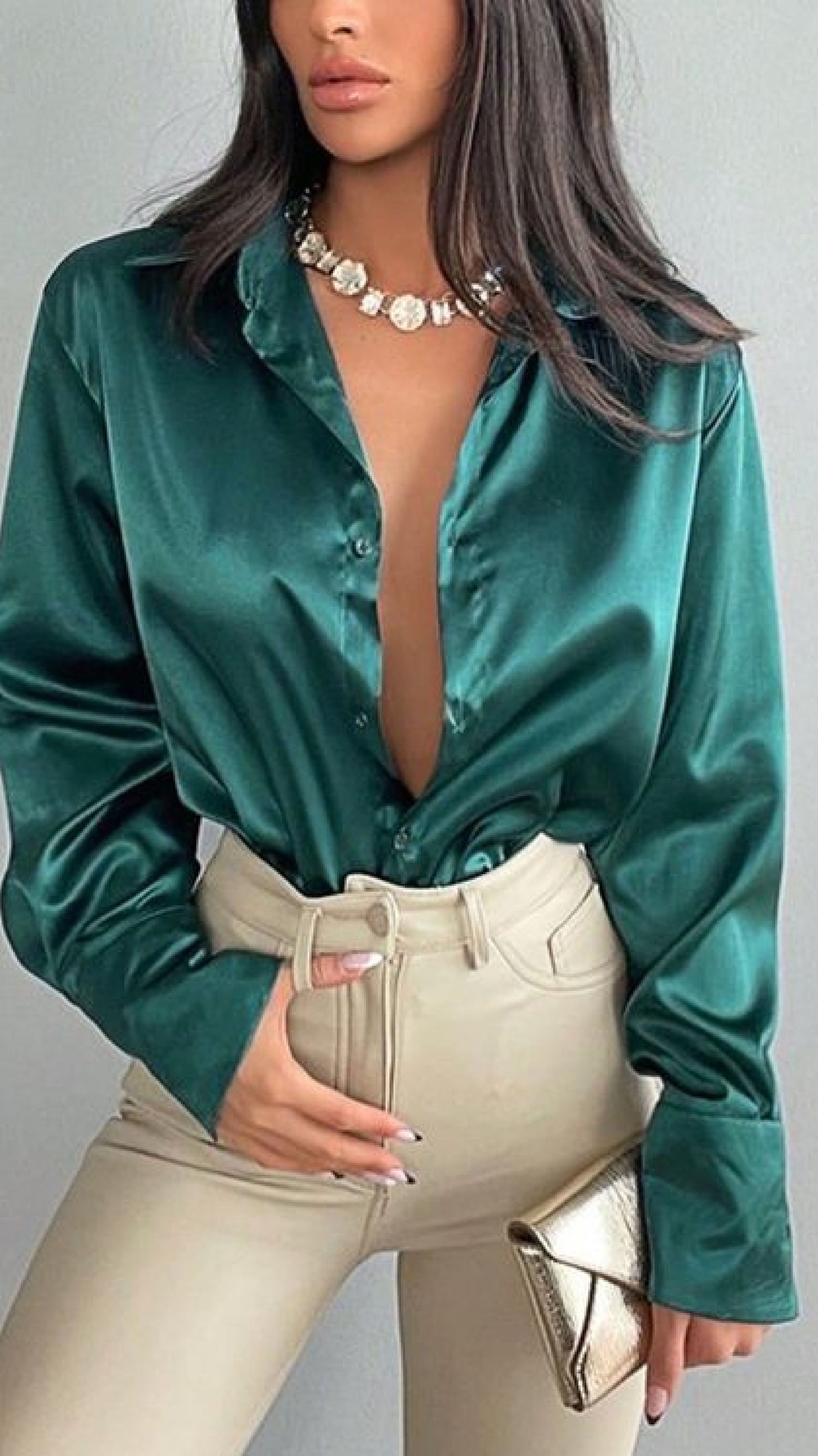 Blusa en Satin