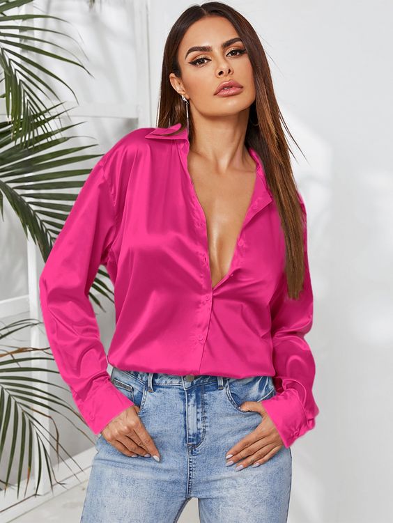 Blusa en Satin