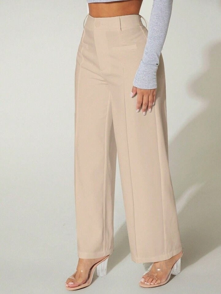 Pantalon Elegante Nude