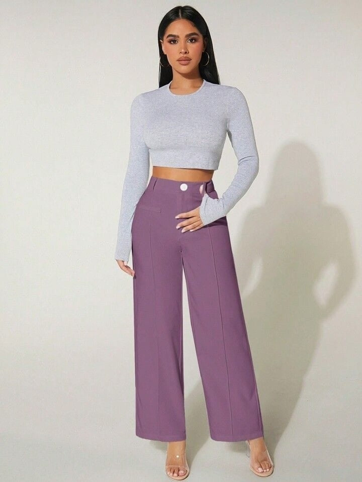Pantalon Elegante Nude